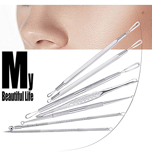 Mitesserentferner – Pickel und Akne Werkzeug Set von EmaxDesign – Werkzeuge zur Professionellen Behandlung von Gesichtsunreinheiten wie Whiteheads (Weiße Mitesser),Mitesser und Pickel Entferner - 3