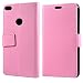 Produktbild HUAWEI P8 Lite (2017) Brieftasche Hülle, Aomo HUAWEI P8 Lite (2017) Hülle [Brieftasche Hülle] [Kickstand Feature] [Kartenhalter] PU Leder Schutzhülle für HUAWEI P8 Lite 2017 (5,2 Zoll) -Rosa