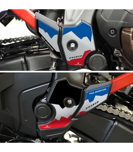3D Tankdeckel-Aufkleber Für Honda Africa Twin CRF1100L – Harzbeschichtet, Kratzfest (weiß)