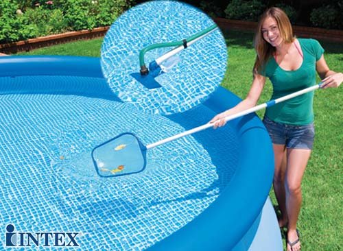 Intex 29050 Schwimmbadkescher Poollaubkescher