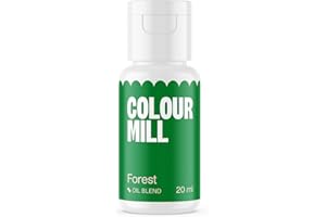 Colour Mill Oil Blend Food Colouring Forest: Colorante Alimentare Liposolubile a Base di Olio - 20 ml