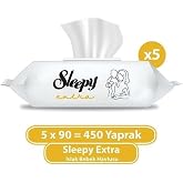 Sleepy Islak Mendil Extra 90 Lı 5 Adet