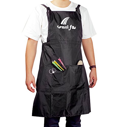 Goodofferplace® Hairdressing Hair Salon Working Apron Cape for Waterproof Salon Tint Work Hair Cutting Dying Setting Barbers Salon College and Professional Use