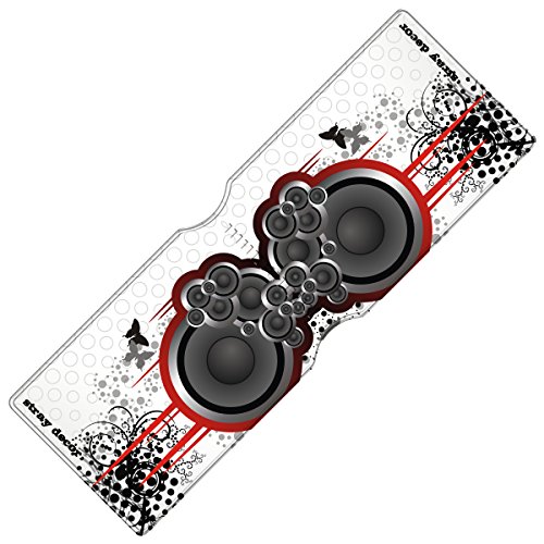 Stray Decor - Funda de abono de transporte  blanco Sound Vibes talla única