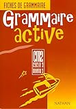 Image de Grammaire activité : fiches de grammaire, élève