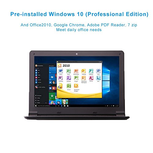 0 8 kg ultra thin lightweight 11 6 inch ultra-thin notebook computer Intel quad-core processor quiet CPU 6000 mAh Built-in wireless LAN with battery  