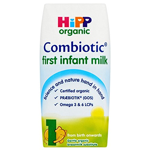 HiPP Organic 1 from Birth Onwards First Infant Milk 200 ml (Pack of 24)