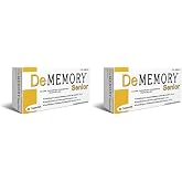 DeMemory Senior 60 Capsules &ndash; Pack of 2 Units &ndash; Treatment for 4 Months &ndash; Contributes to Normal Brain Function in Older People