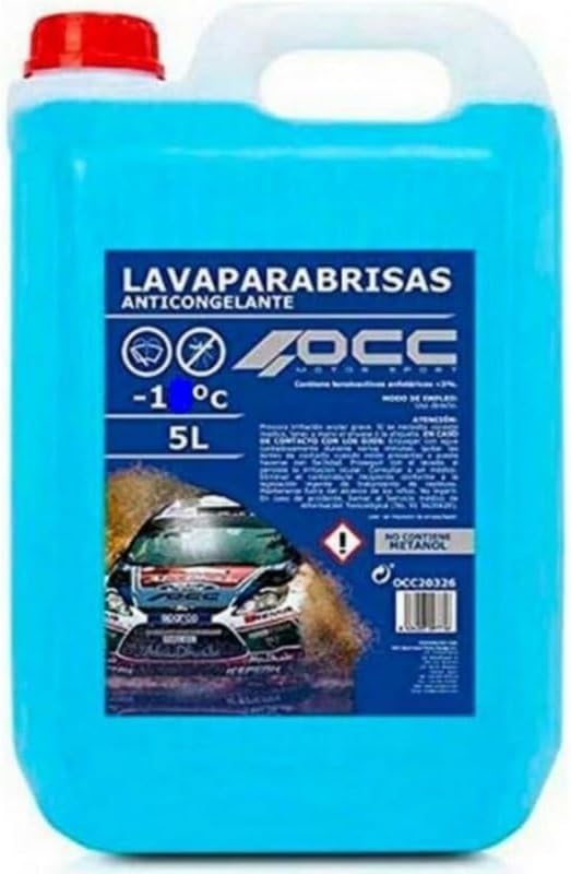 Occ Motorsport OCC20326 Líquido limpiaparabrisas para invierno 5L Azul