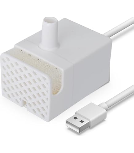 Drinkfontein voor kat, 2 liter, kattenfontein van roestvrij staal, ultrastille waterfontein voor katten honden, drinkfontein met stille pomp, actieve koolfilter (met netsnoer