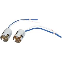 2 Douilles Prolongation BA15S Pour Ampoules LED 1157 P21W - Pour Feux Auto Et Camion