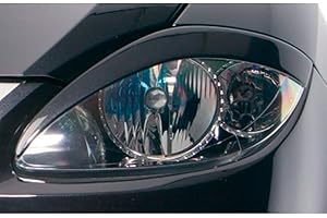 RDX RACEDESIGN Spoilers de phares compatible avec Seat Leon/Altea/Toledo 1P 2005-2009 (ABS), bleu