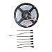 Produktbild Angelelec DIY Open Source LED Lights, Colorful WS2812 Led Lights 3 Meters,94 Kinds of Effect, Arranged in the form of Screen Display, Text, Letters, Pictures, Animations, Use Bright SMD 5050 LED