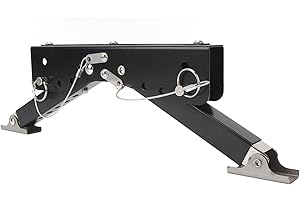 AQXREIGHT Kit de Stabilisateur de Marche pour Camping-car, Support D'entrée Stable Réglable, Remorque, Camping-car