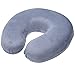 Produktbild Lounayy Kissen U Förmige Langsame Rückstoß Gedächtnis Basic Mode Schaum Reise Hals Kissen Kopfstütze Zuhause Dekoration Kissenbezug Leichtes Reisekissen (Color : Grau, Size : One Size)