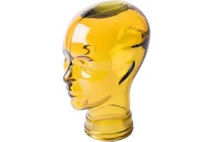 AMP3 Luxury Glass Head Headphones Stand