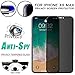 Produktbild Für iPhone XS Max 6.5 Zoll Displayschutzfolie,Colorful Panzerglas Privacy Screen Protector Blickschutz Sichtschutz Folie aus Gehärtetes Glas für iPhone XS Max 6.5 Zoll