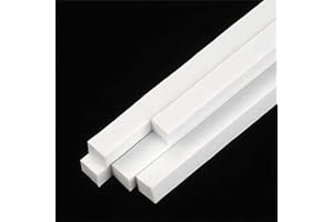 Plastruct 4.0mm Square Rods 5pcs # MS-160
