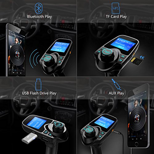 VICTSING-Car-MP3-Player-FM-Transmitter-Bluetooth-Handsfree-Car-Kit