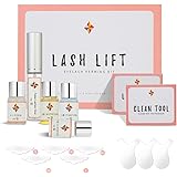 Eyelash Perming Kit, Eyelash Lifting Kit Salon System Eye Lash Lift Kit Long Lasting Eyelash Perm Kit Up to 3 Months, Eyelash