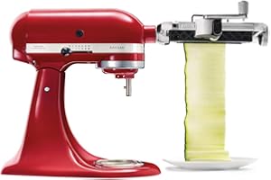 KitchenAid Accessoire Coupe lanières de Fruits et Légumes - 5KSMSCA - Pièce Détachée pour KitchenAid Robot Pâtissier - Pour les Recettes Japonais