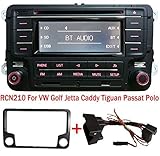 radio cd mp3 vw passat 2007 Paquete: 1 x RCN210 Radio +Can Cable adaptador (No se incluye cable adicional)