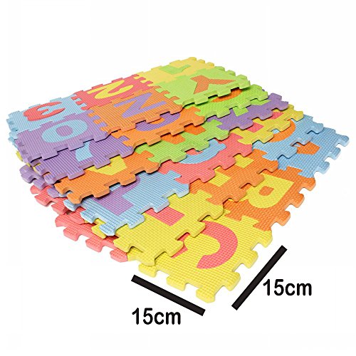 Kungfu Mall 36pcs EVA Baby Kriechende Matte Schaum Pad Alphabet Zahl Puzzle Kind Crawl Spielen Mat Puzzle Matte - 2