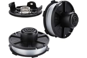 Moritale Fadenspulen ersatzspule für Makita Akku DUR181 DUR141 DUR180Z DUR181Z 196146-9 195858-1 (2 Stücke)