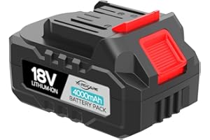 YARDCARE Batterie (4Ah, 18V) Applicable au Robot Tondeuse à Gazon V100, Compatible avec Tous Les Outils de Jardinage (BBL20007B, BLM40410, BLM20034, BCTS20012, BCS40016)