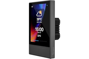 smart-home-komponente NSPanel Smart Switch – Smart Home, Alexa, Google, eWeLink US czarny