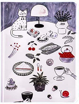 Pocket Planner Daily Weekly and Monthly Agenda Calendar Schedule Organizer and Journal Notebook, To Do List Book, Floral Pattern, Non Dated , 4.1"x5.5" (Cat 1)