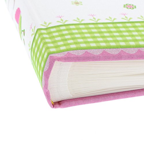 Goldbuch Taufalbum Lovely rosa, 25×25 cm, 60 Seiten mit Pergamin, Leinen bedruckt, 24185 - 3