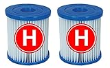 filtros haida  Cartucho de filtro de piscina Intex tipo H # 29007