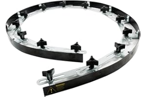 O'SKOOL 1700mm(67") Flexible Steel Curve Template Woodworking Tool for Transferring Curved Patterns