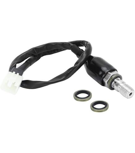 Interrupteur Pression Freinage Hydraulique Moto Universel - Boulon Creux M10 Qiilu