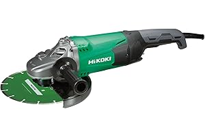 HITACHI HIKOKI 51124166 - Amoladora 2200W disco 230mm 6600 rpm con empuñadura y disco G23SW2