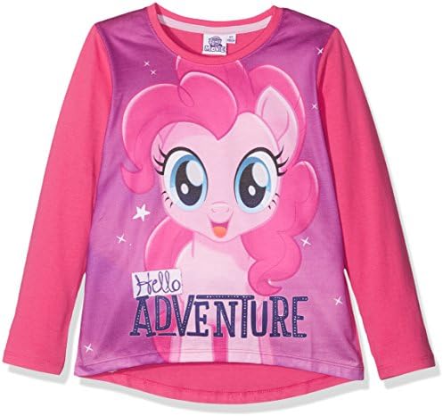 MON PETIT PONEY Girl's 161570 T-Shirt, Rouge (Rouge Framboise), 10 Years