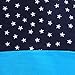 Zhuannian Kids Designer Baby Boy's Star Print V Neck Cardigan (18-24months, Blue)