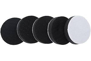 HpLive 5pcs 75mm 3" densità di interfaccia pad gancio e anello spugna cuscino tampone cuscinetti di supporto per levigatura finitura lucidatura lucidatura