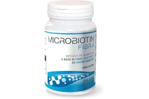 AVD REFORM | Microbiotin Fibra – Integratore prebiotico con fibre e enzimi digestivi per l’equilibrio intestinale e il benessere della flora – Prodotto in Italia