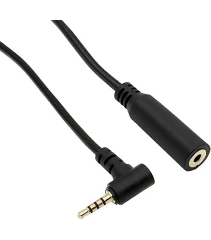 Cavo Splitter Audio Y Da 2,5 Mm Maschio A Doppia Femmina – TRRS 4 Poli Placcato Oro – 25 Cm