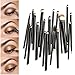 INMOZATA 20pcs/set Black HQ Makeup Brushes Cosmetic Brushes Set Blending Concealer Eyeshadow Eyebrow Foundation Shadow Powder Cosmetics Tools Kit
