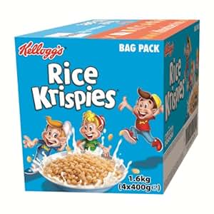 Kellogg's Rice Krispies Classic, 4er pack (4 x 400 g Karton): Amazon.de