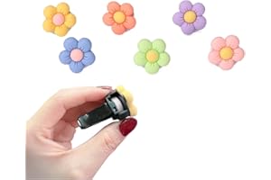 LAKJUOZ Clip Para Rejilla De Ventilación De Coche 6 Unidades Bonitas Flores Clips Para Rejilla De Ventilación De Coche Bonitas Flores Aromaterapia Ambientador De Aire Para
