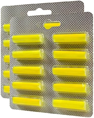 TOP - 20 pcs (Pack of 20) (Lemon Scent) Vacuum Cleaner Hoover Air Freshener Fragrance Sticks FOR Bomann B 28 / B28, Moulinex CL 4.. Power Class, Hoover S 3725 / S3725, Salco STC-2000