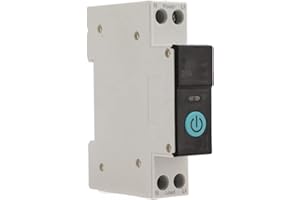 Interruptor Medidor Energia - WIFI Inteligente Interruptor - Control Remoto de Teléfono Móvil Inalámbrico y Función de 3 Modo