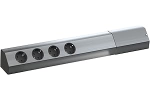 BACHMANN Casia Lot de 4 Prises de Terre en Acier Inoxydable