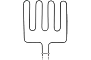 AQXREIGHT Elemento Riscaldante per Sauna, Elemento Riscaldante Elettrico per Stufa per Sauna Componente Elemento Riscaldante per Sauna a Calore Dritto in Acciaio Inossidabile (SCA-2000W)