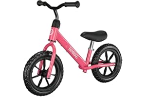 MHCYLION Bicicletta Bambini Senza Pedali per 2-5 Anni, Bicicletta senza pedali,volante e sellino Regolabili in Altezza, ultraleggera per bambini bicicletta