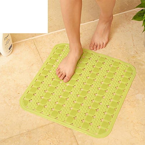 Square Mat/Bathroom Mat/Large Bath Mat/Shower Mat/Massage Foot Pad/Floor Mat/Bath Mat-A 45x45cm(18x18inch)